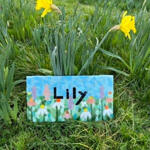 Lily Mosaic Panel - Spring Meadow