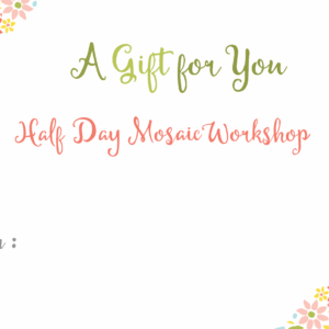 Mosaic Classes Art Dublin Handmade Art Workshop Gift Ideas Art for Kids