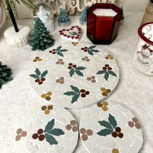 Christmas Berries – Coaster Set