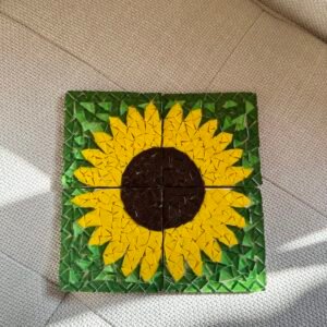 Sunflower Coaster Set